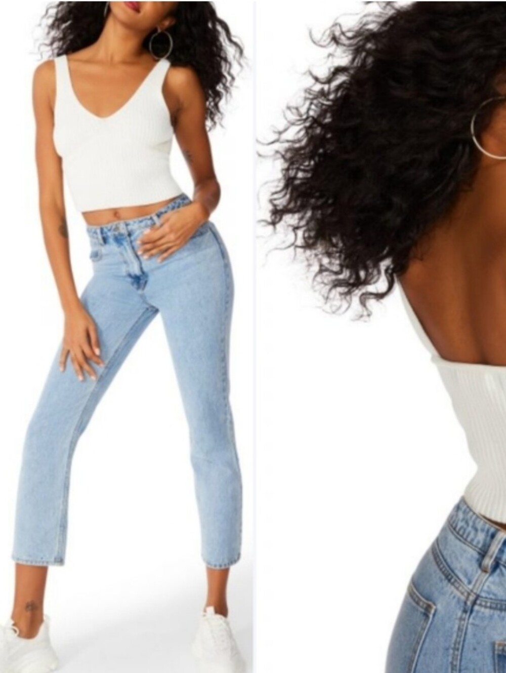 STEVE MADDEN Madden Girl Cropped Sweater Tank NWT Sz XXL